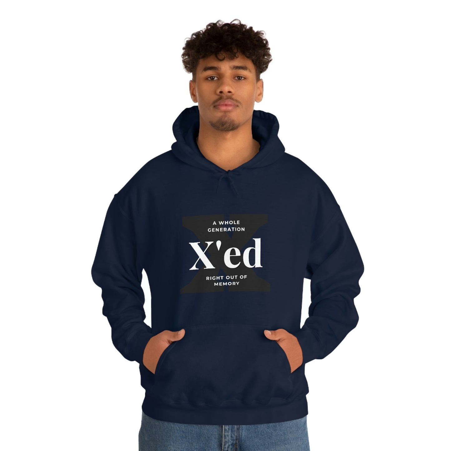 GenX X'ed Out Unisex Hooded Sweatshirt