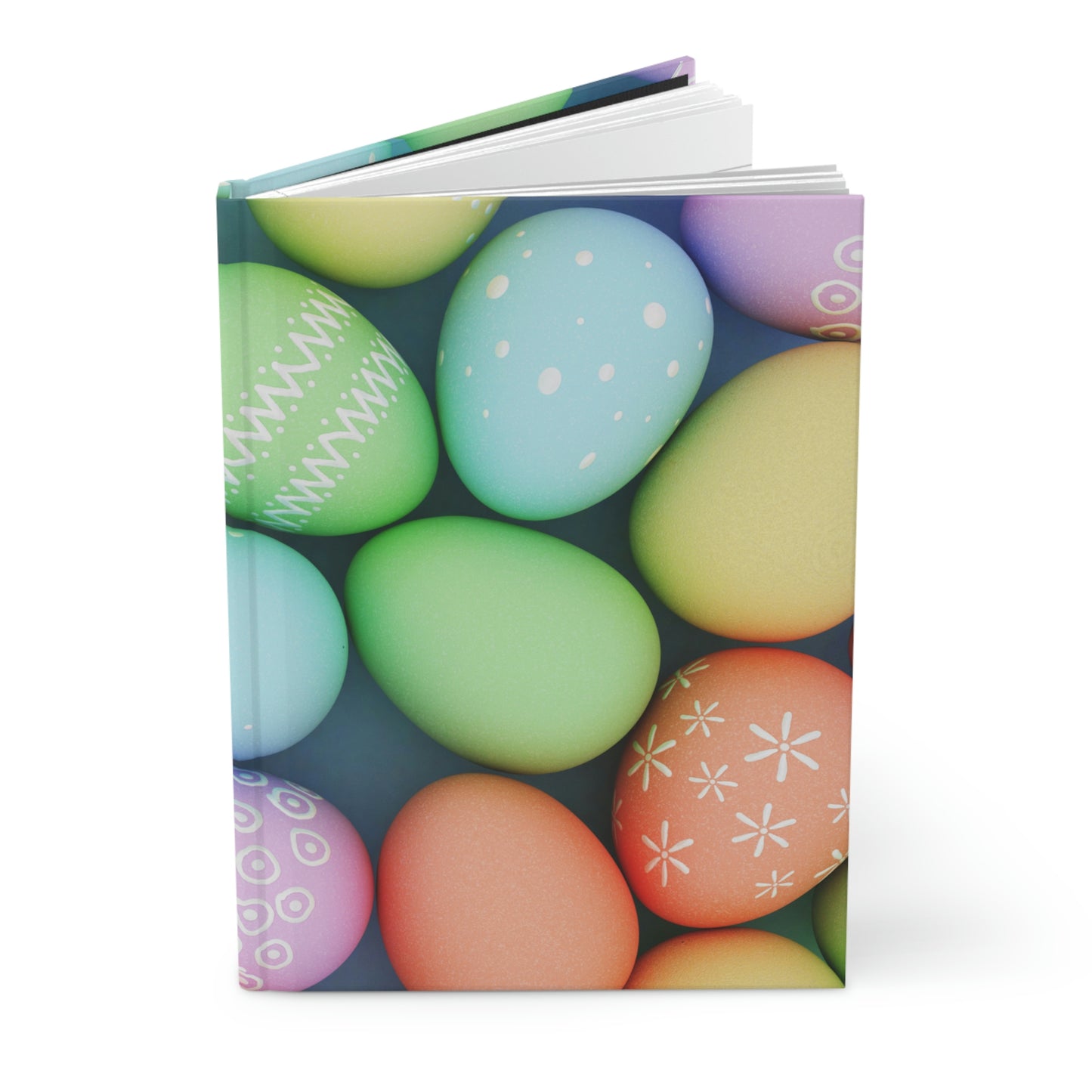 Colorful Eggs Notebook Book Hardcover Journal Matte