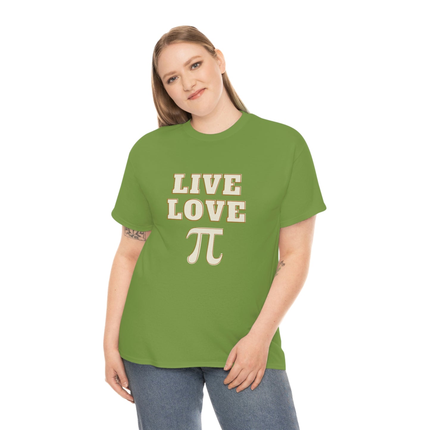 Live Love Pi Unisex Cotton T-shirt