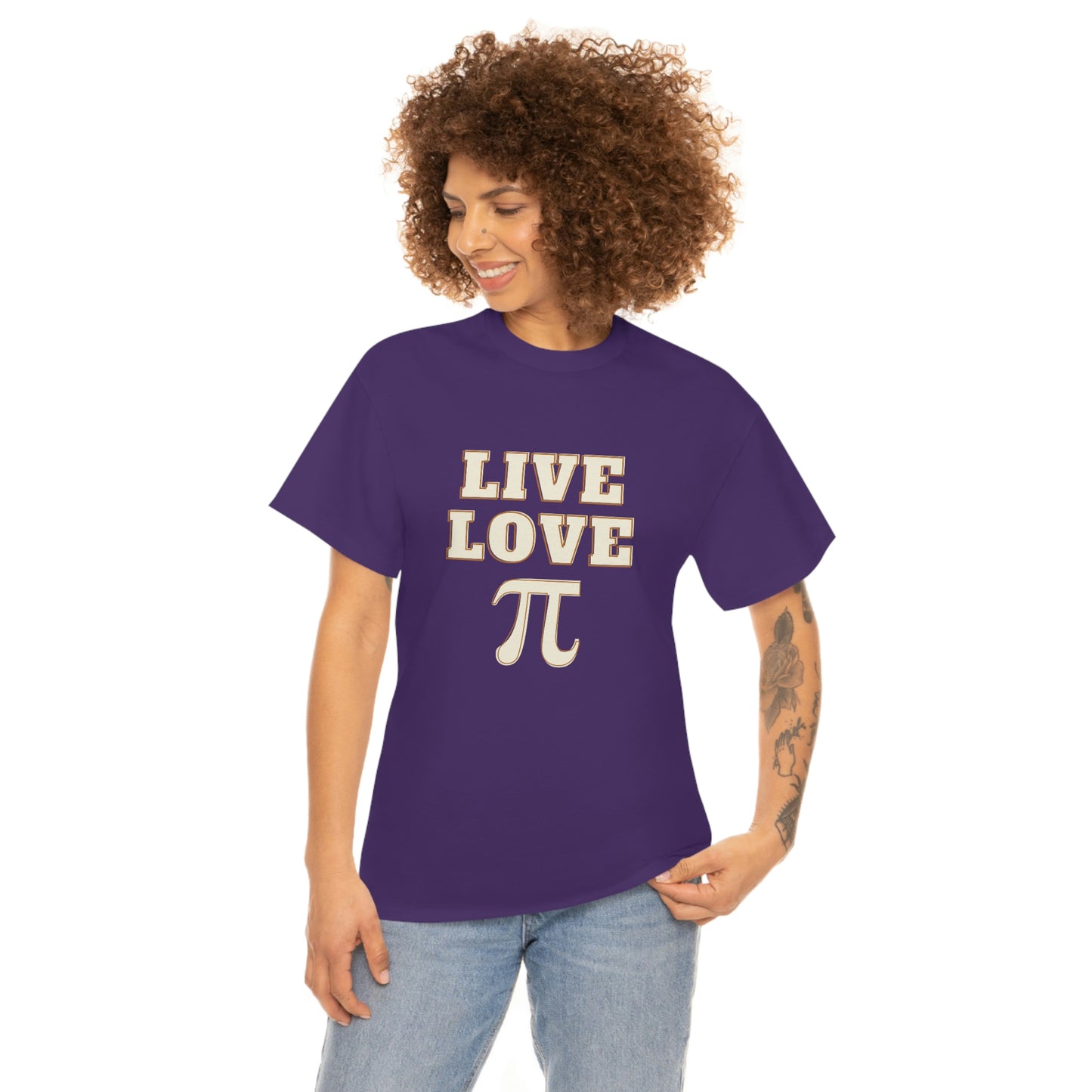 Live Love Pi Unisex Cotton T-shirt