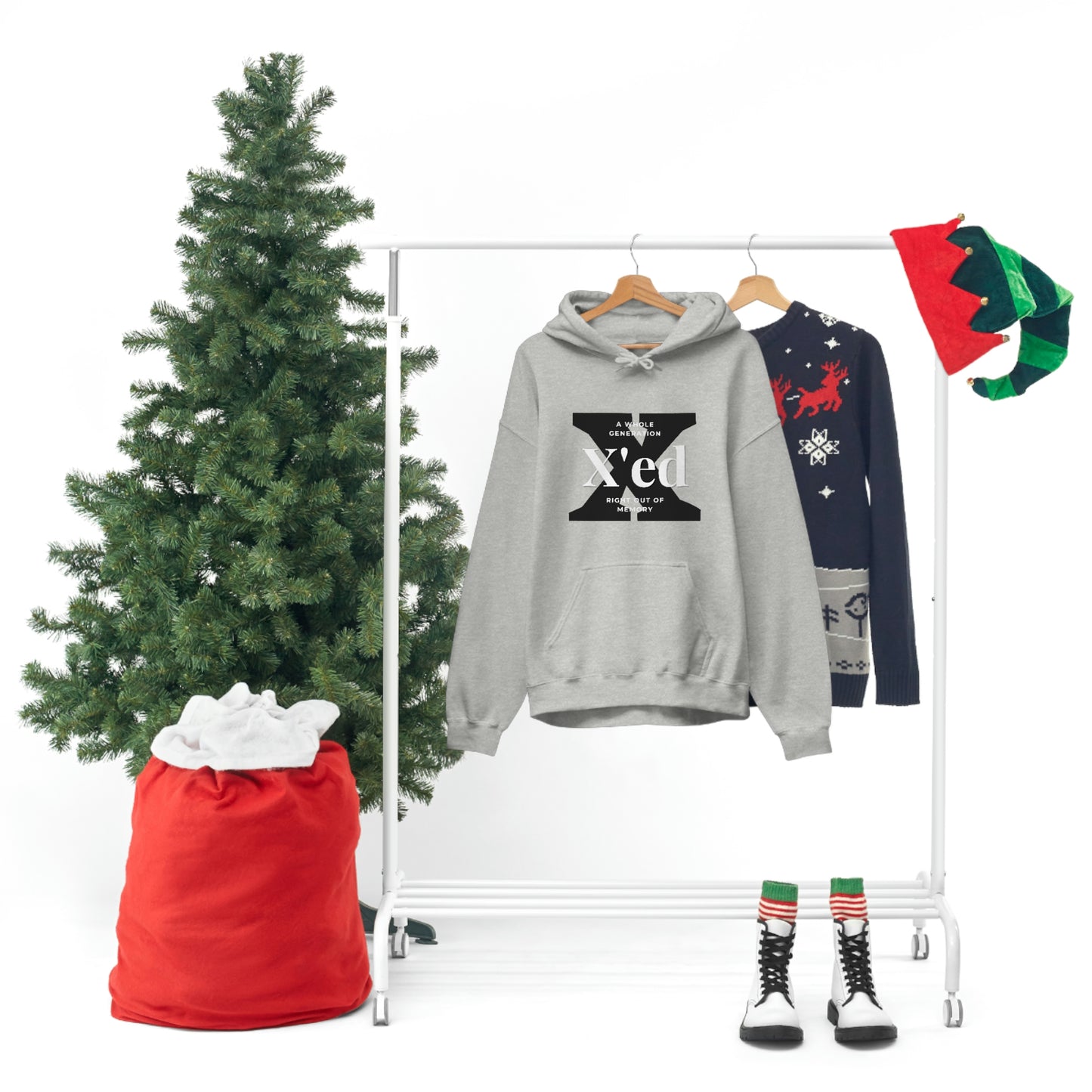 GenX X'ed Out Unisex Hooded Sweatshirt