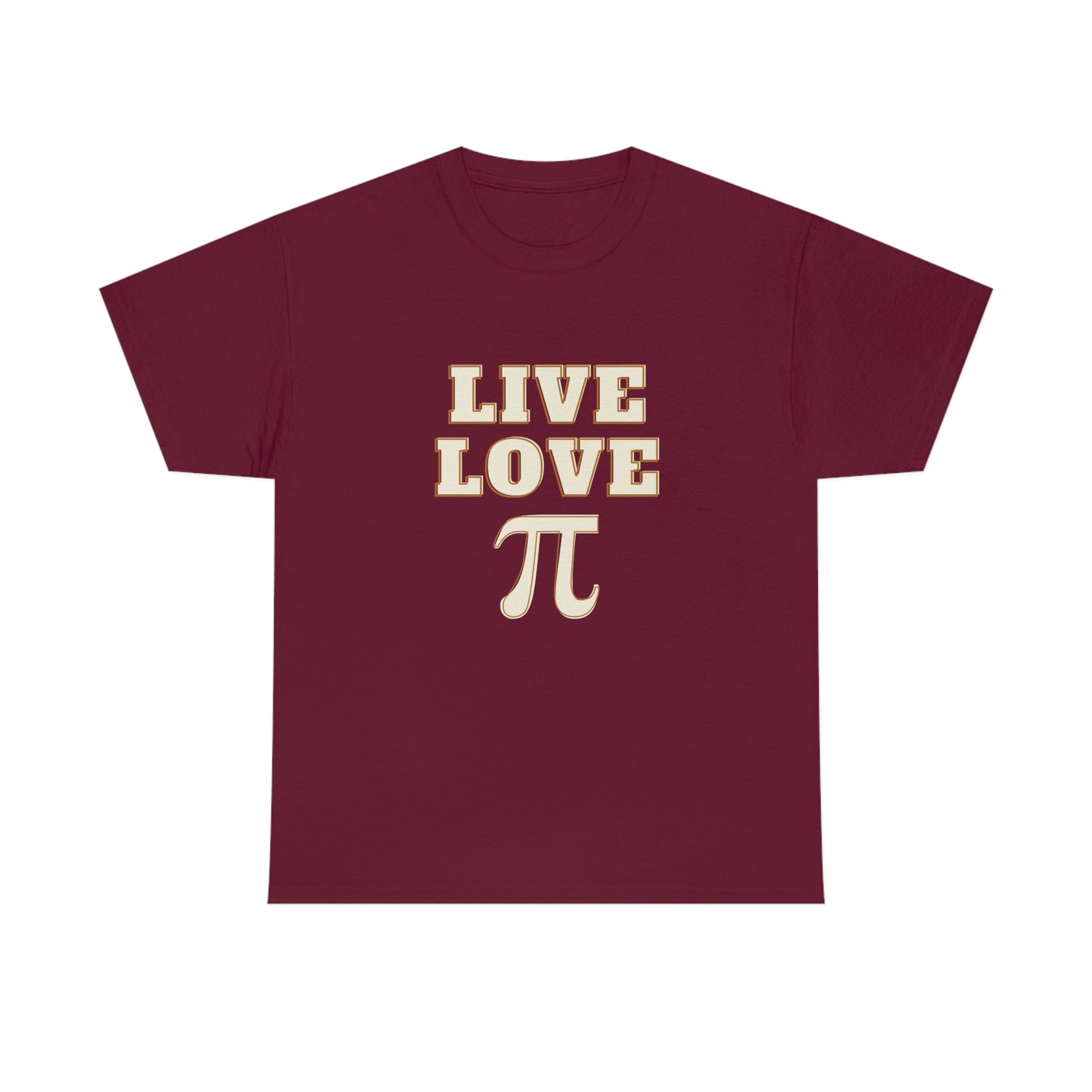 Live Love Pi Unisex Cotton T-shirt