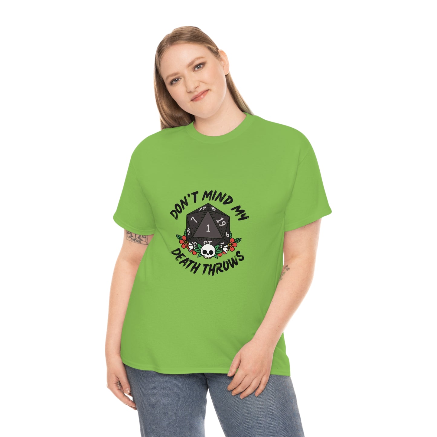 Death Throws Light Unisex Cotton T-shirt