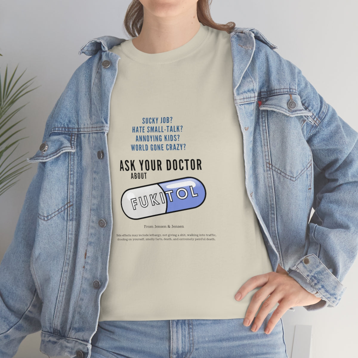Just Say Fukitol Unisex Cotton T-shirt