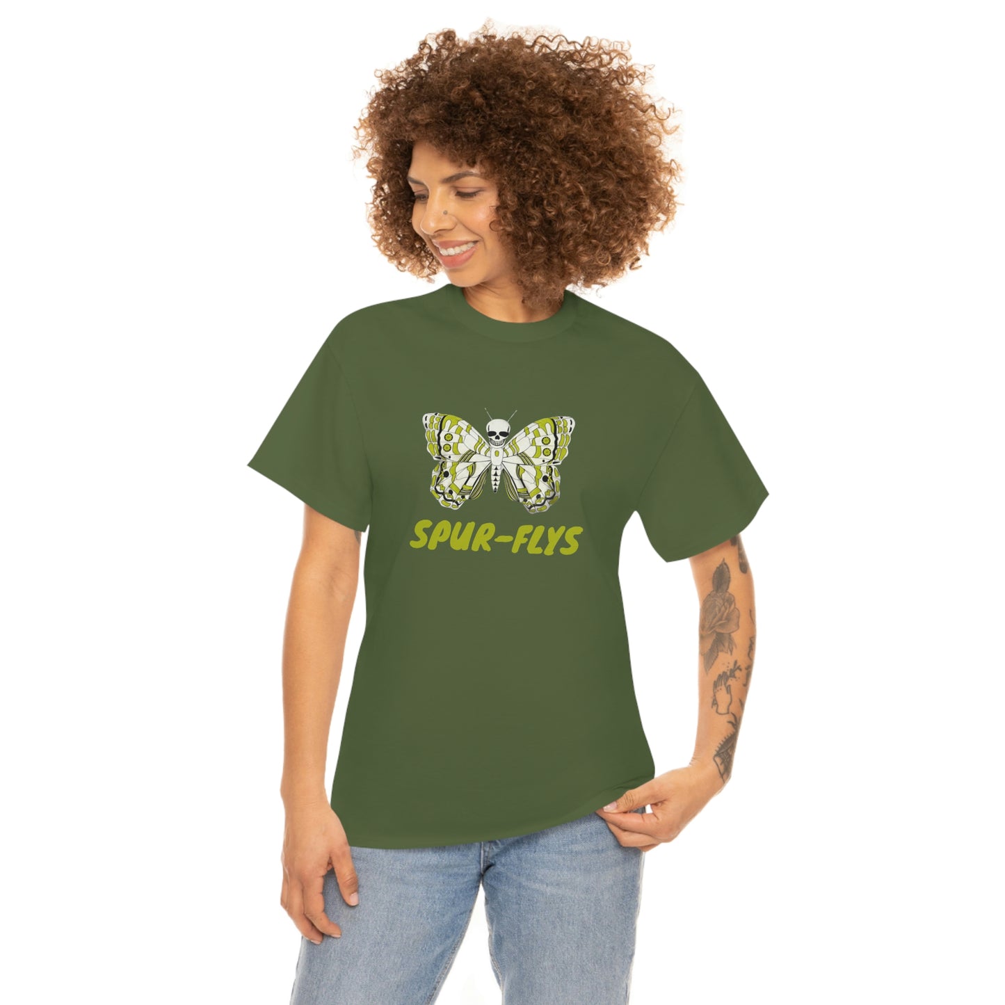 Spur-Flys Dark Unisex Cotton T-shirt