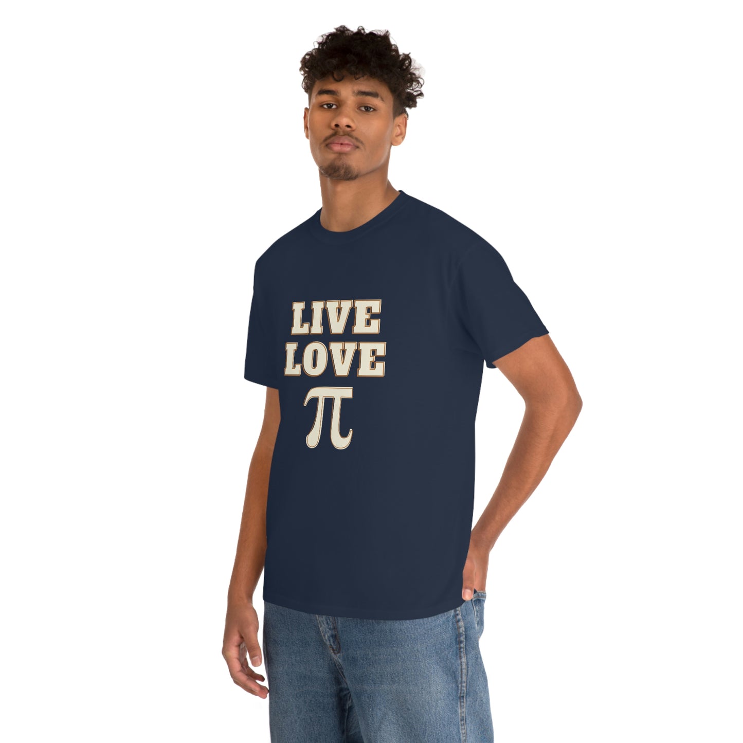 Live Love Pi Unisex Cotton T-shirt