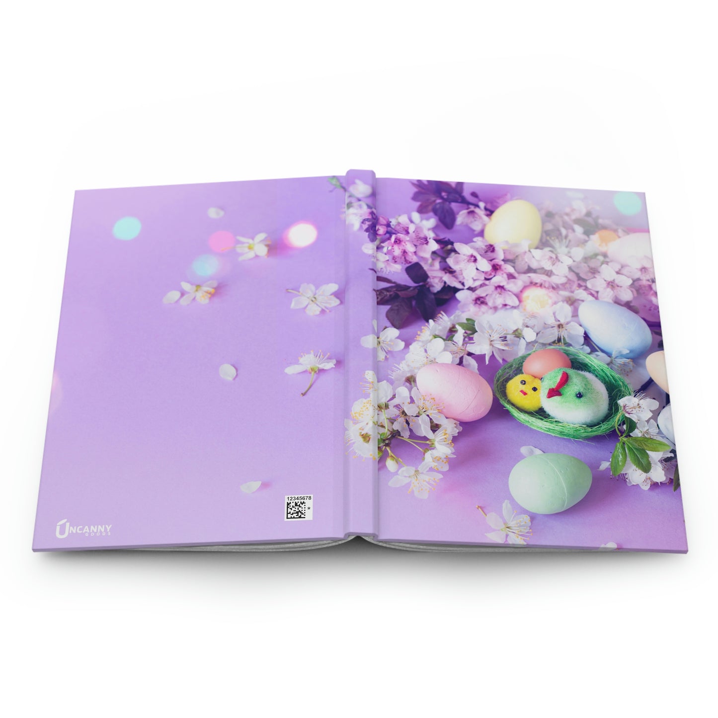 Purple Peeps Notebook Book Hardcover Journal Matte