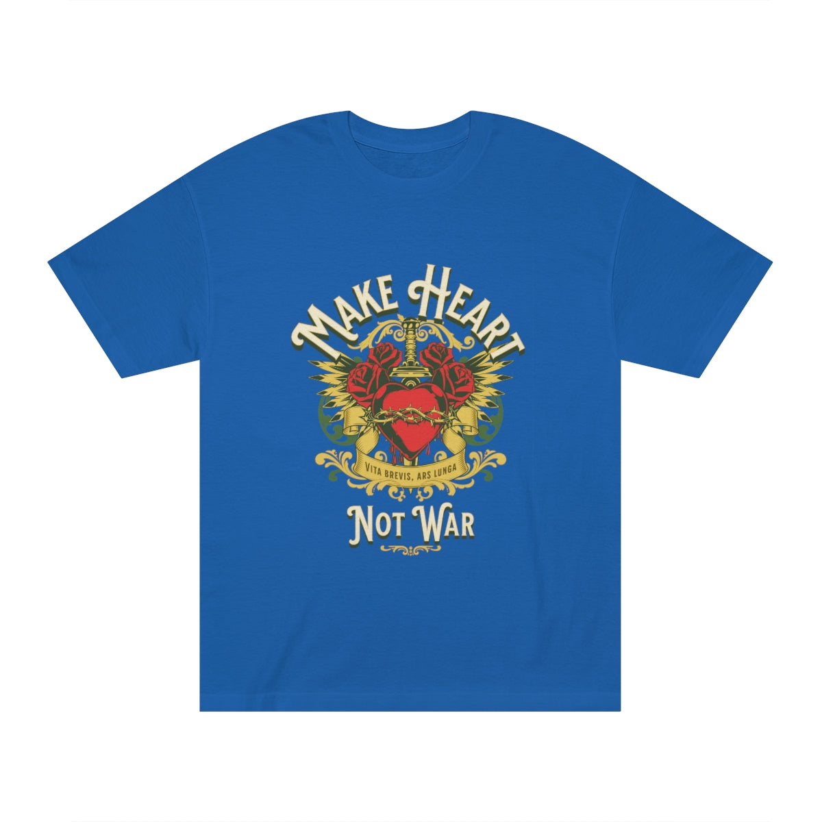 Make Heart Not War Unisex Classic Tee
