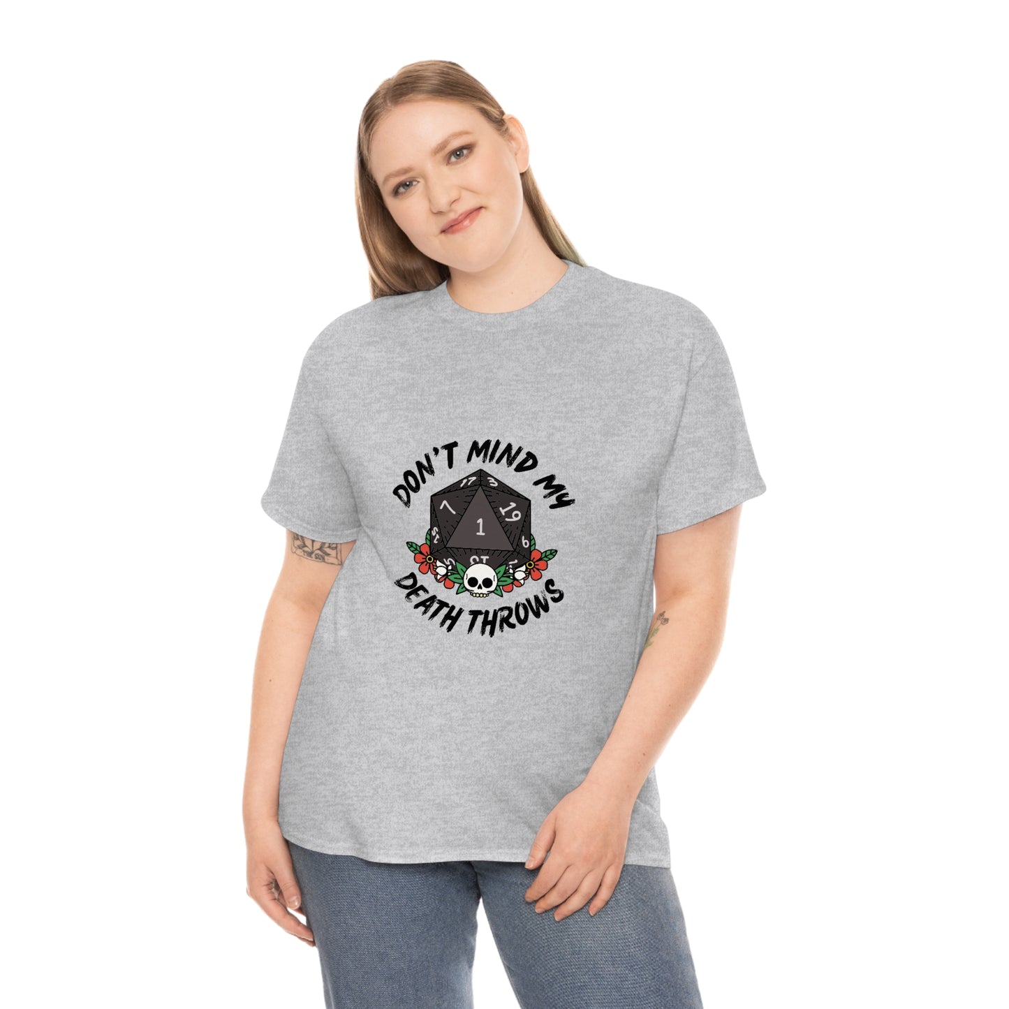 Death Throws Light Unisex Cotton T-shirt