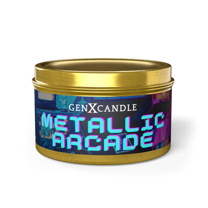 Metallic Arcade Scent - Tin Candles