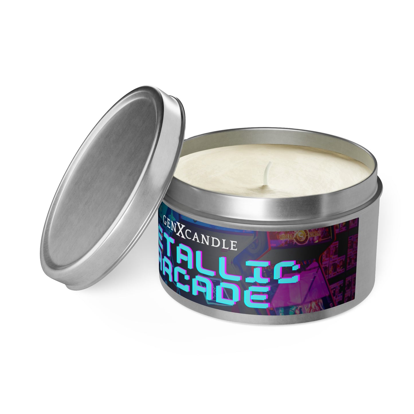 Metallic Arcade Scent - Tin Candles