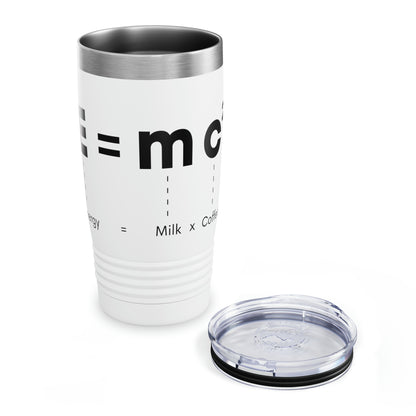 E=mc2 Coffee Ringneck Tumbler, 20oz