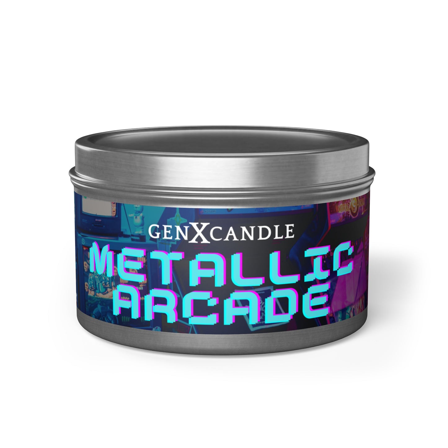 Metallic Arcade Scent - Tin Candles