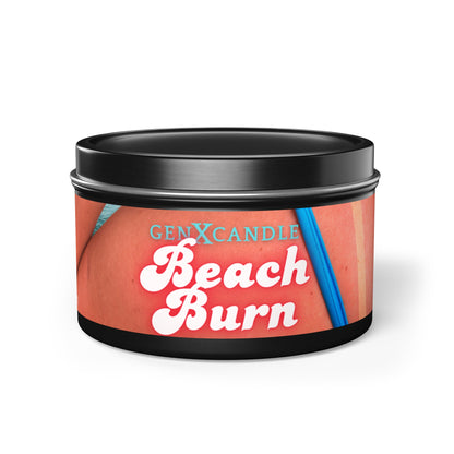 Beach Burn Scent - Tin Candles