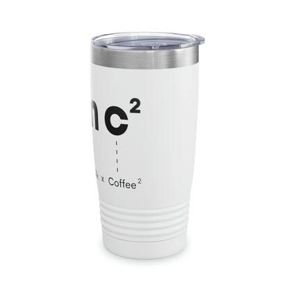 E=mc2 Coffee Ringneck Tumbler, 20oz