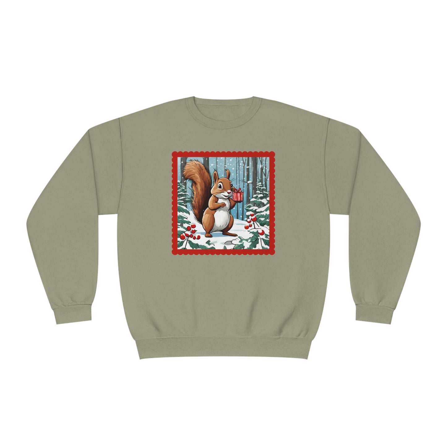 Squirrel Parcel Unisex NuBlend® Crewneck Sweatshirt