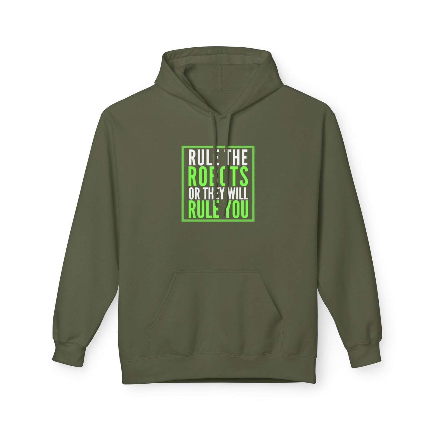 Rule the Robots Unisex Hoodie