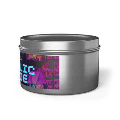 Metallic Arcade Scent - Tin Candles