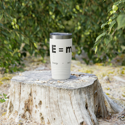 E=mc2 Coffee Ringneck Tumbler, 20oz
