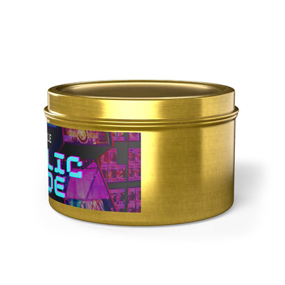 Metallic Arcade Scent - Tin Candles