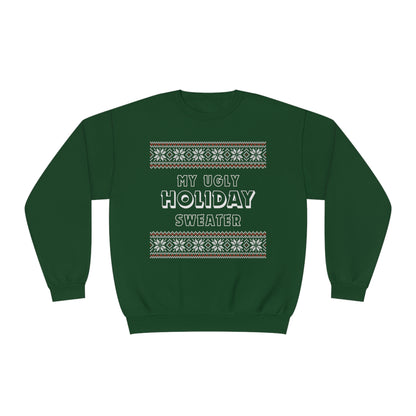 Ugly Sweater Statement Unisex NuBlend® Crewneck Sweatshirt