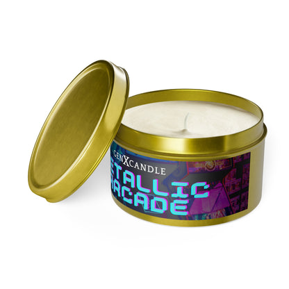 Metallic Arcade Scent - Tin Candles