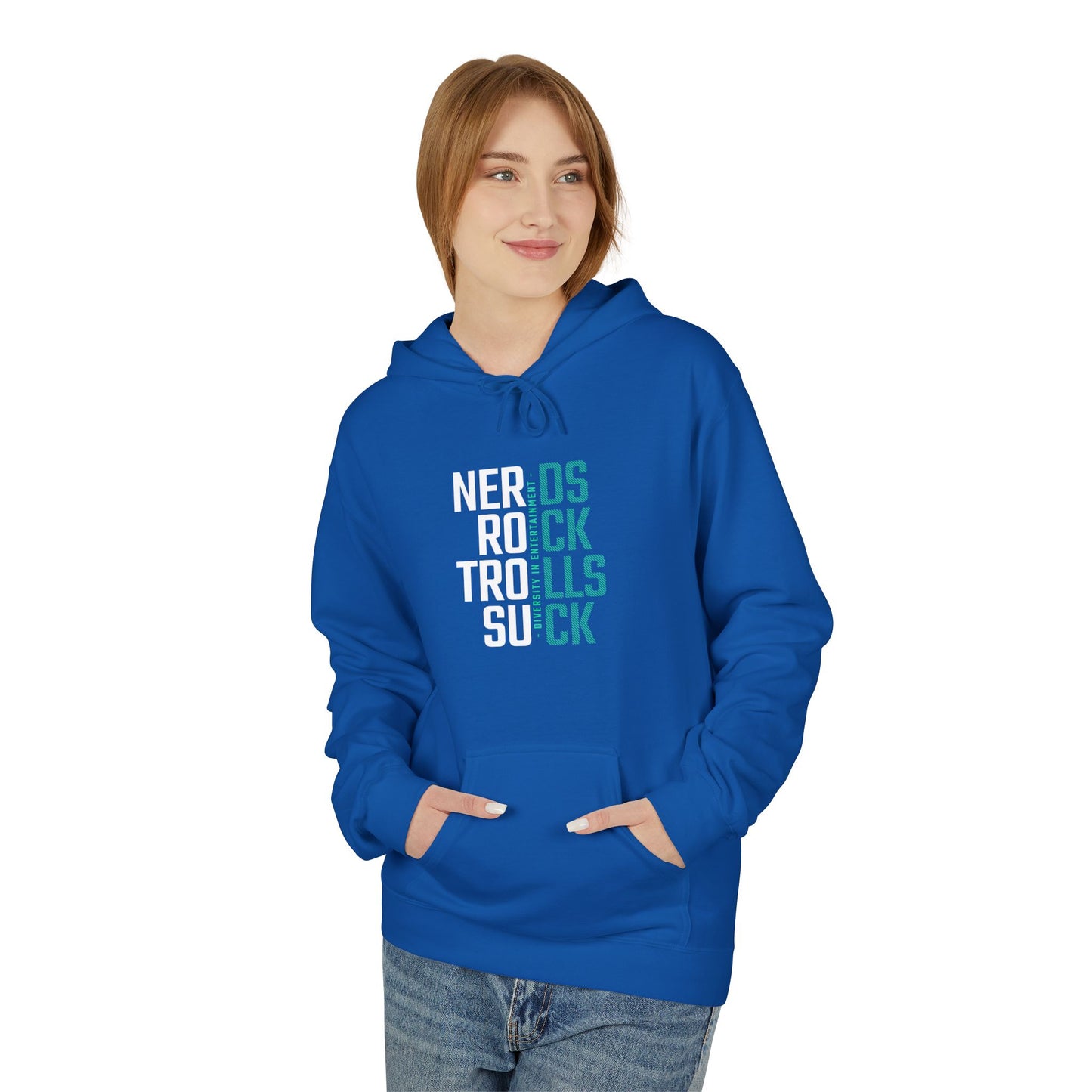 Nerds Rock, Trolls Suck Unisex Hoodie