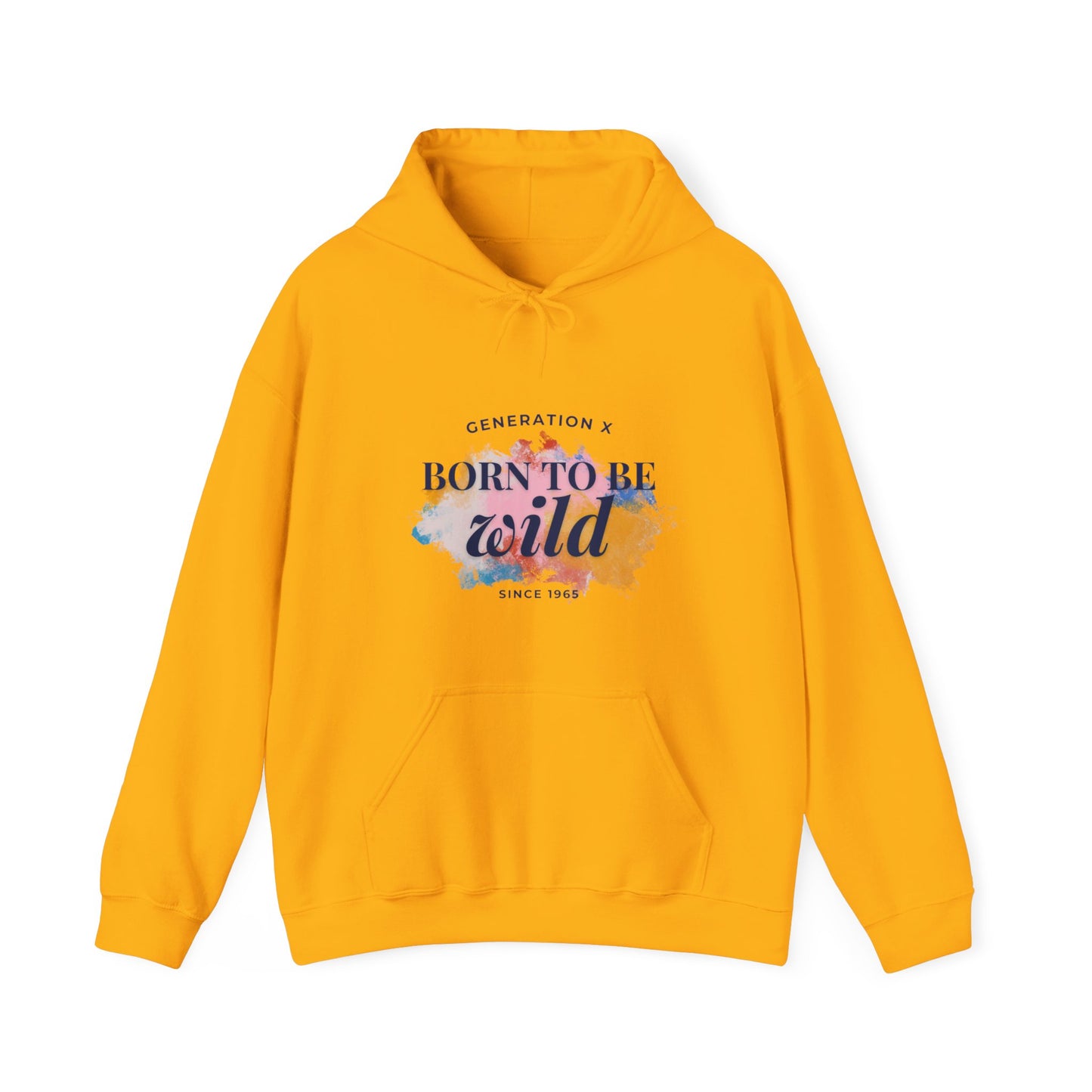 GenX Born to be Wild Unisex Hooded Sweatshirt (Light)