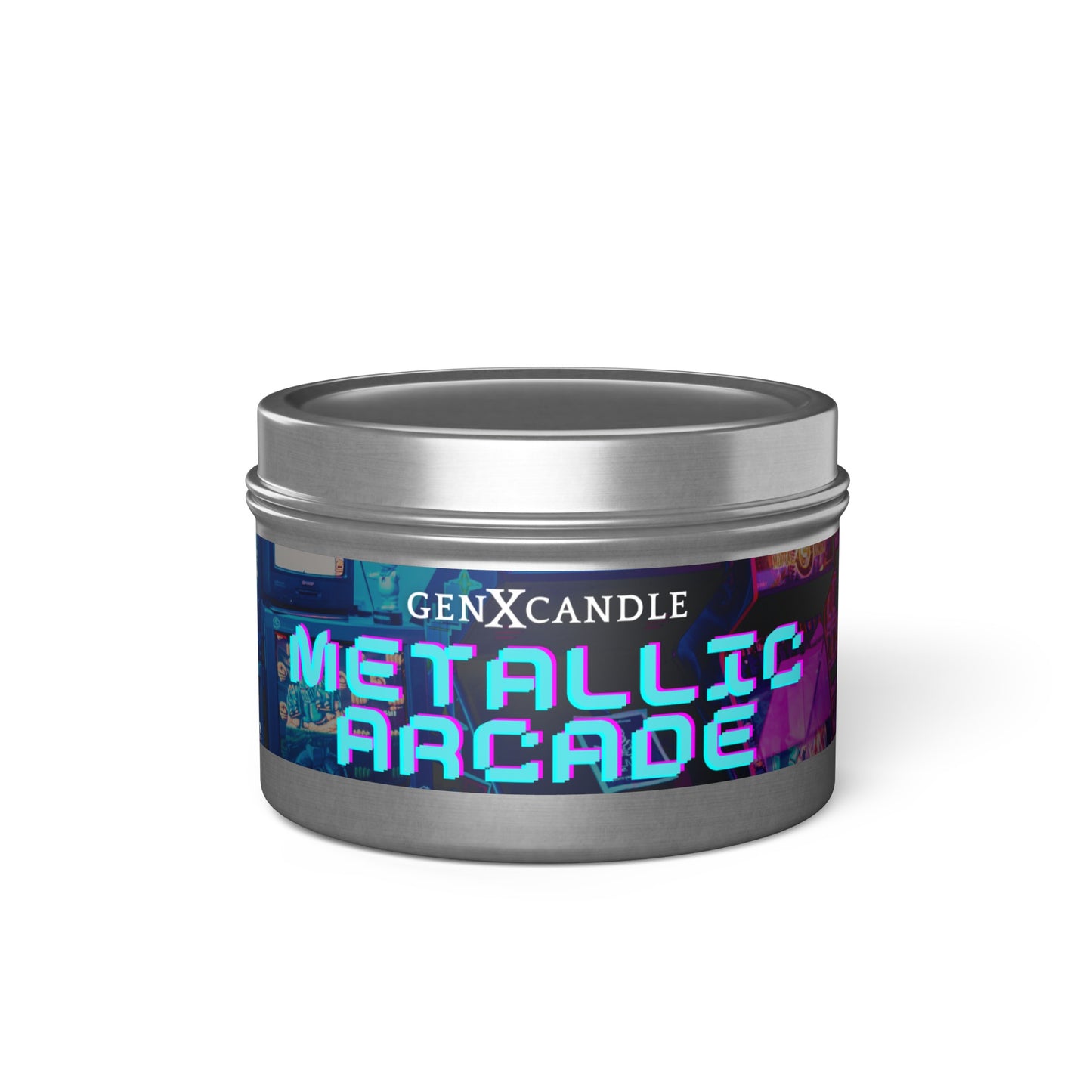 Metallic Arcade Scent - Tin Candles