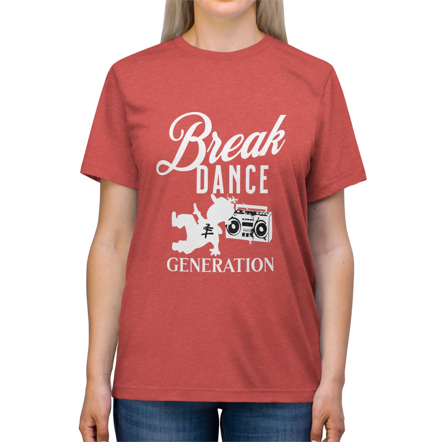 Break Dance Generation Unisex Triblend Tee - Cool and Comfortable Streetwear for Dance Lovers