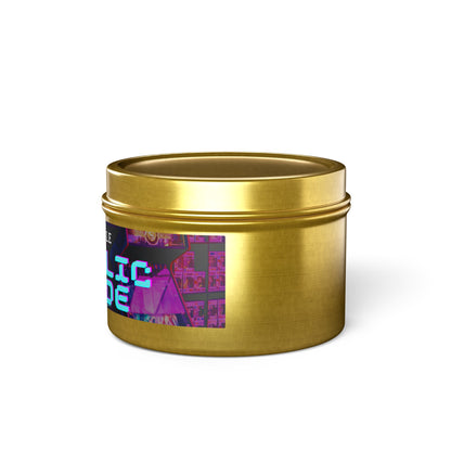 Metallic Arcade Scent - Tin Candles