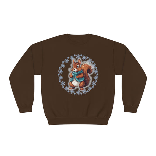 Nutty Squirrel Unisex NuBlend® Crewneck Sweatshirt