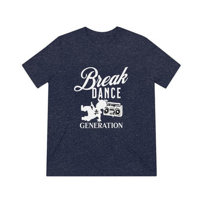 Break Dance Generation Unisex Triblend Tee - Cool and Comfortable Streetwear for Dance Lovers