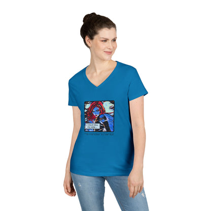 I Could Kill You Now Ladies' V-Neck T-Shirt
