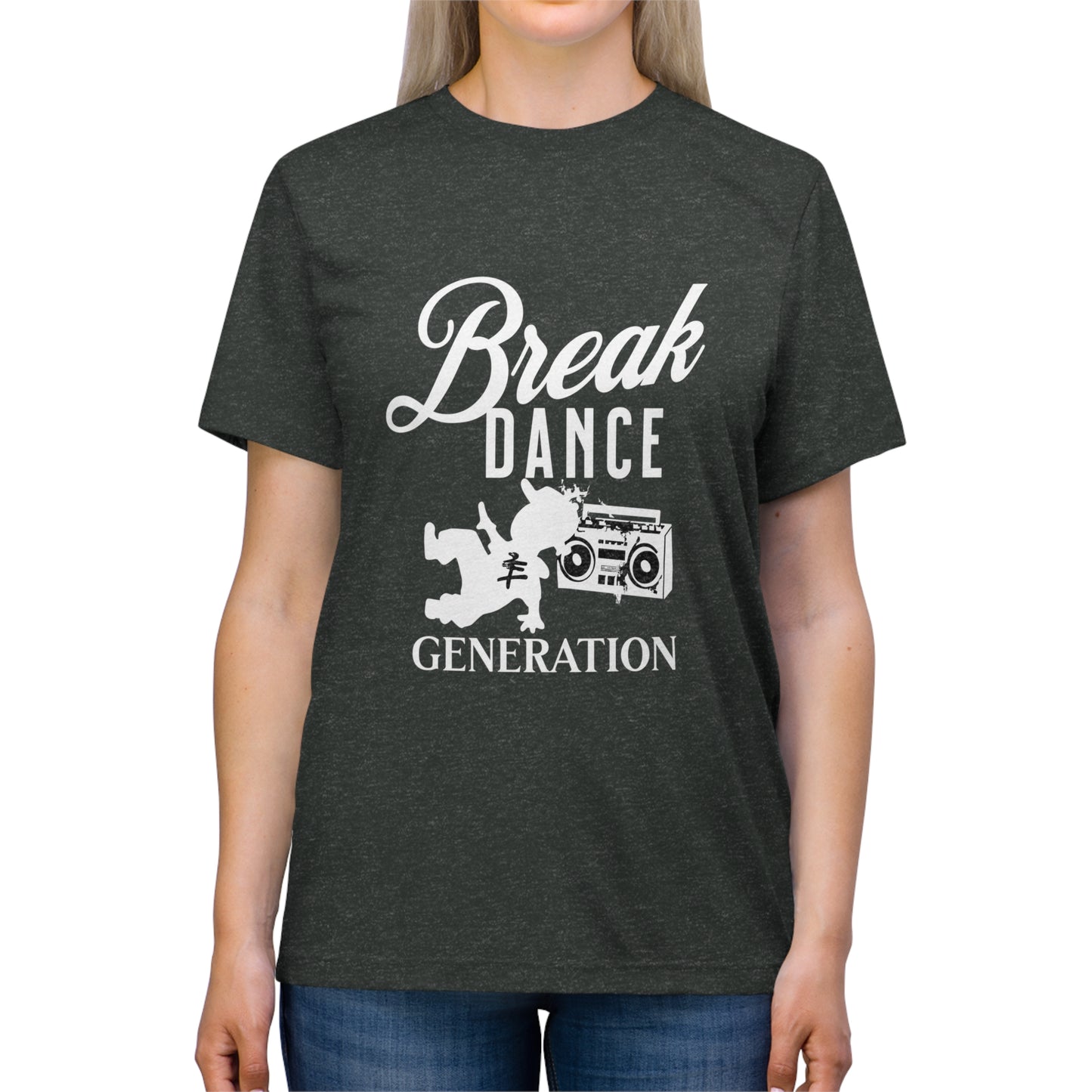 Break Dance Generation Unisex Triblend Tee - Cool and Comfortable Streetwear for Dance Lovers