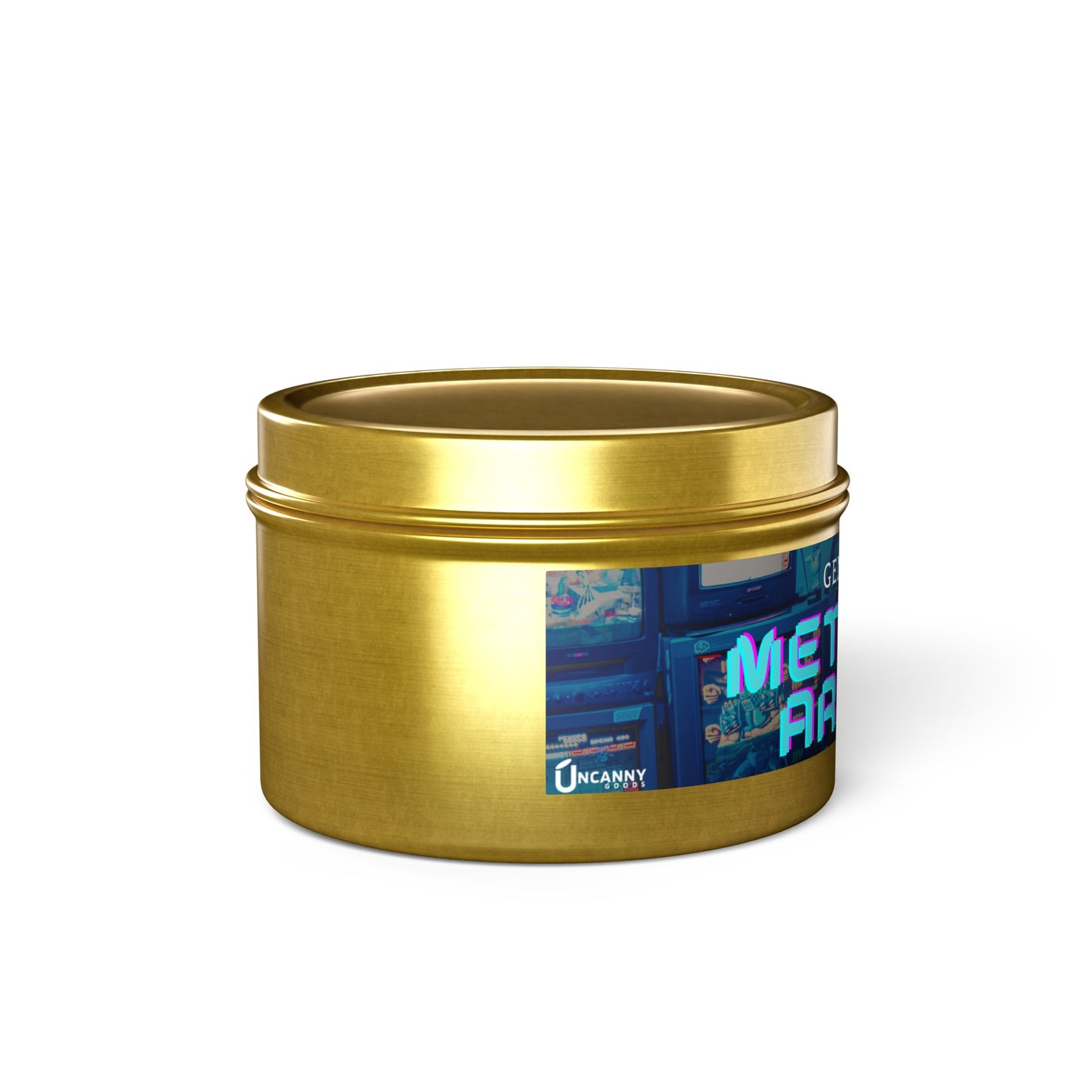 Metallic Arcade Scent - Tin Candles