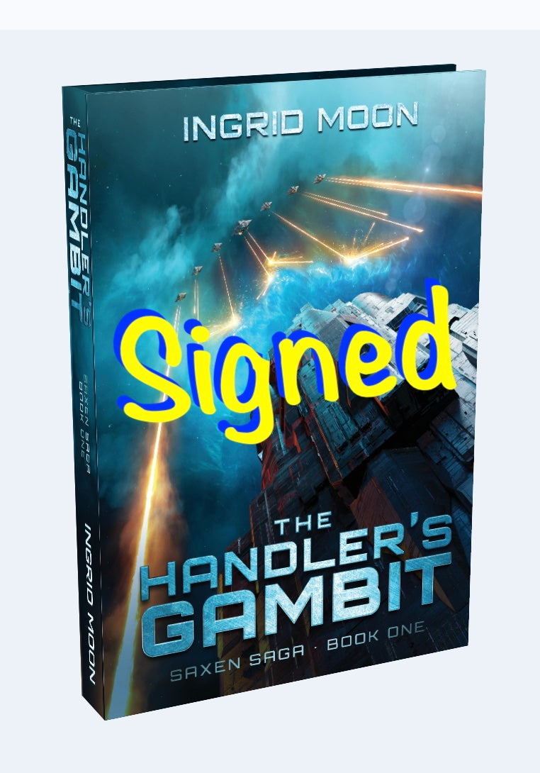 The Handler's Gambit (Hardcover, *SIGNED*)