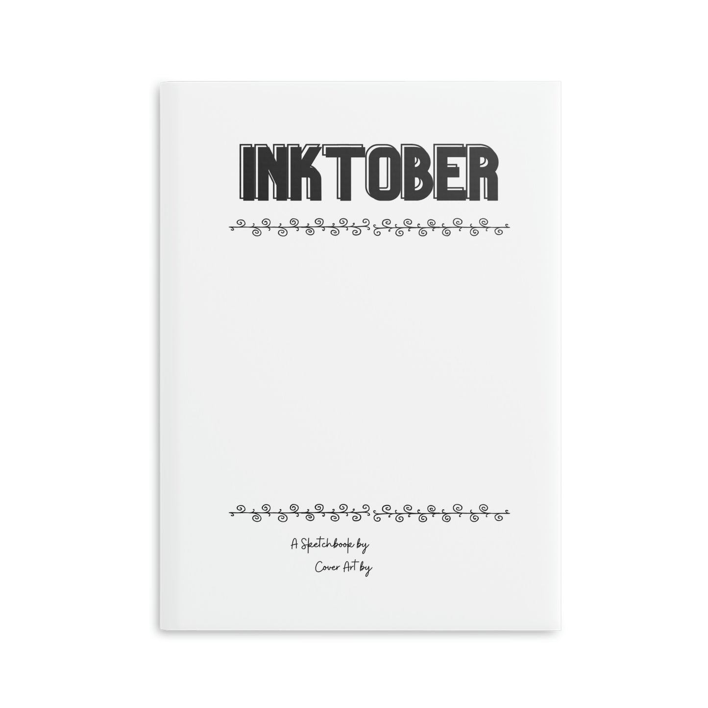 Inktober Hardcover Sketchbook with Puffy Covers