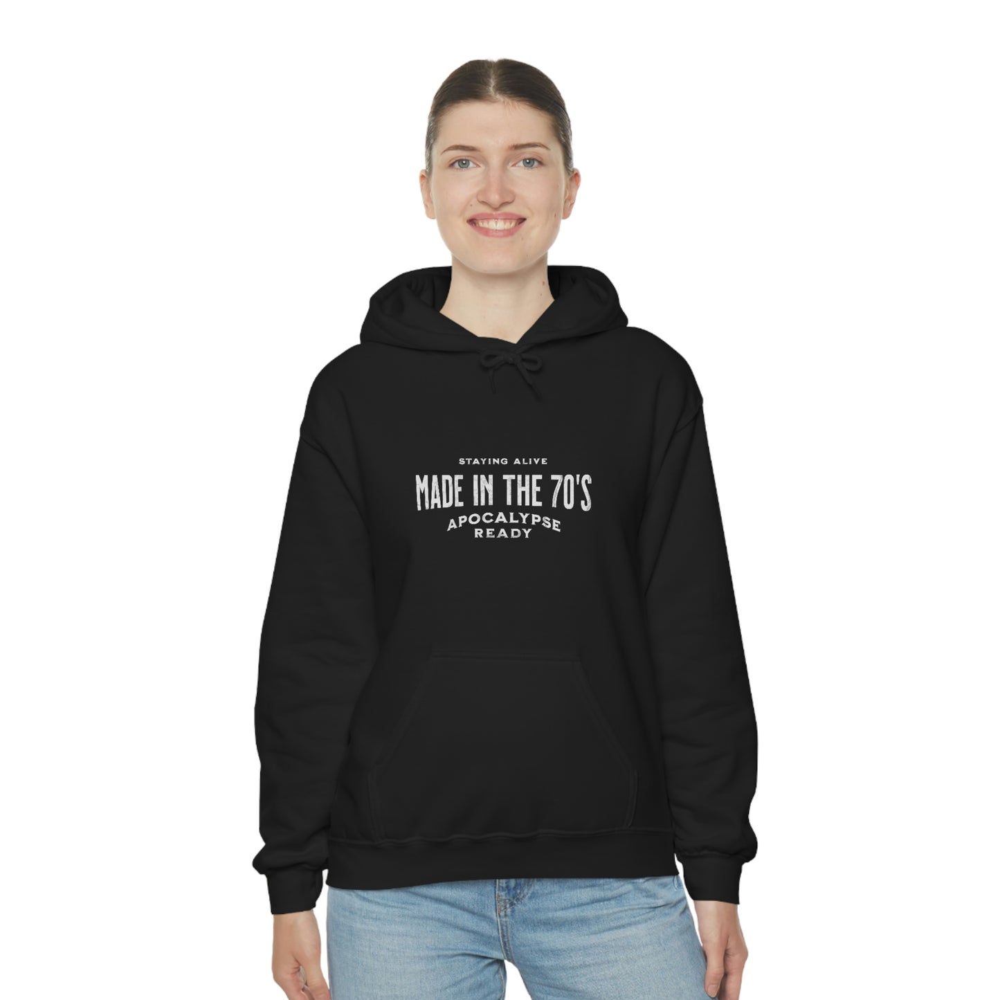 GenX Staying Alive Unisex Hooded Sweatshirt