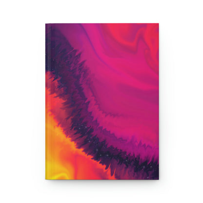 Painted Notebook Book Hardcover Journal Matte