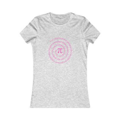 Spiral Pi Women's Cotton Tee