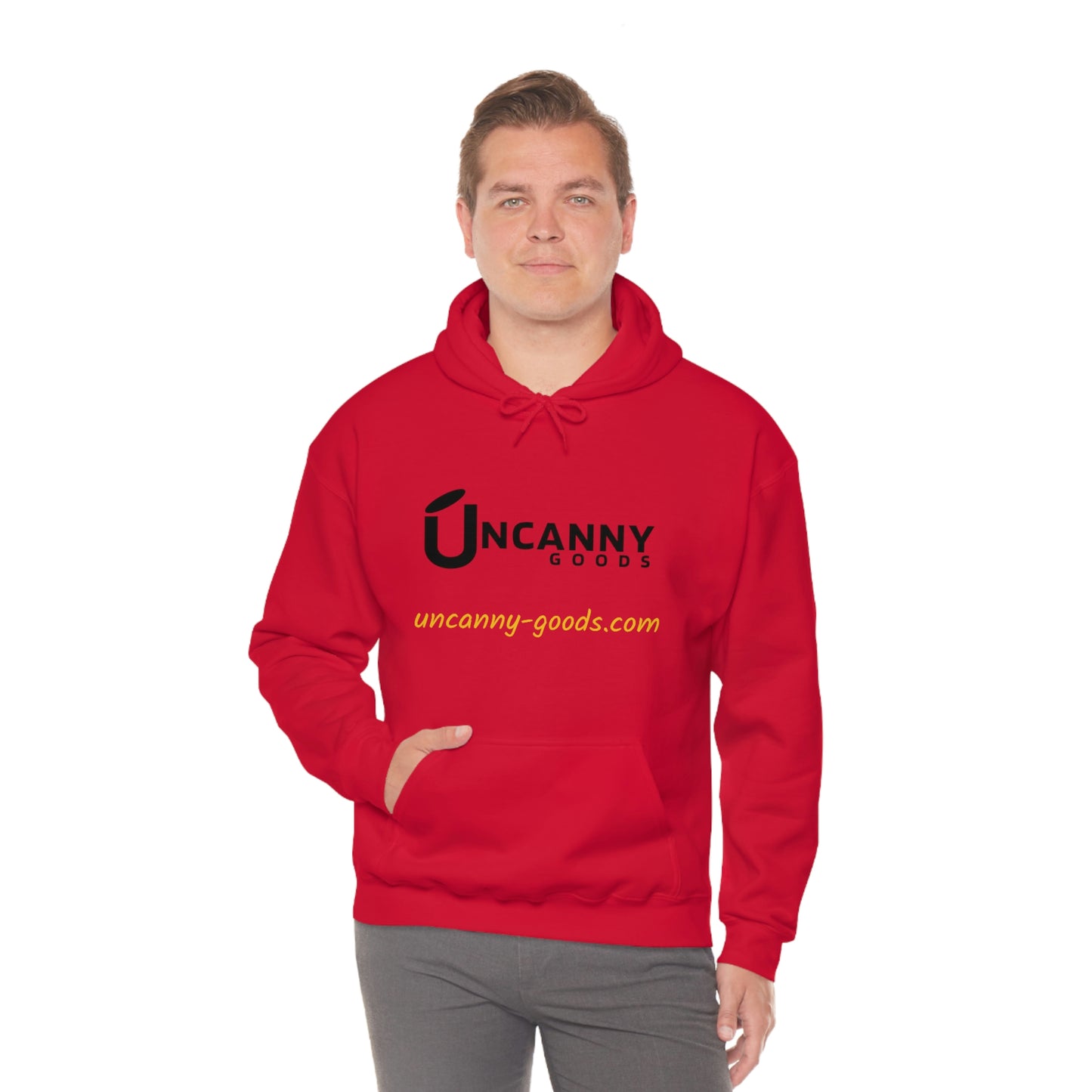 Uncanny Goods Brand Unisex Hooded Sweatshirt