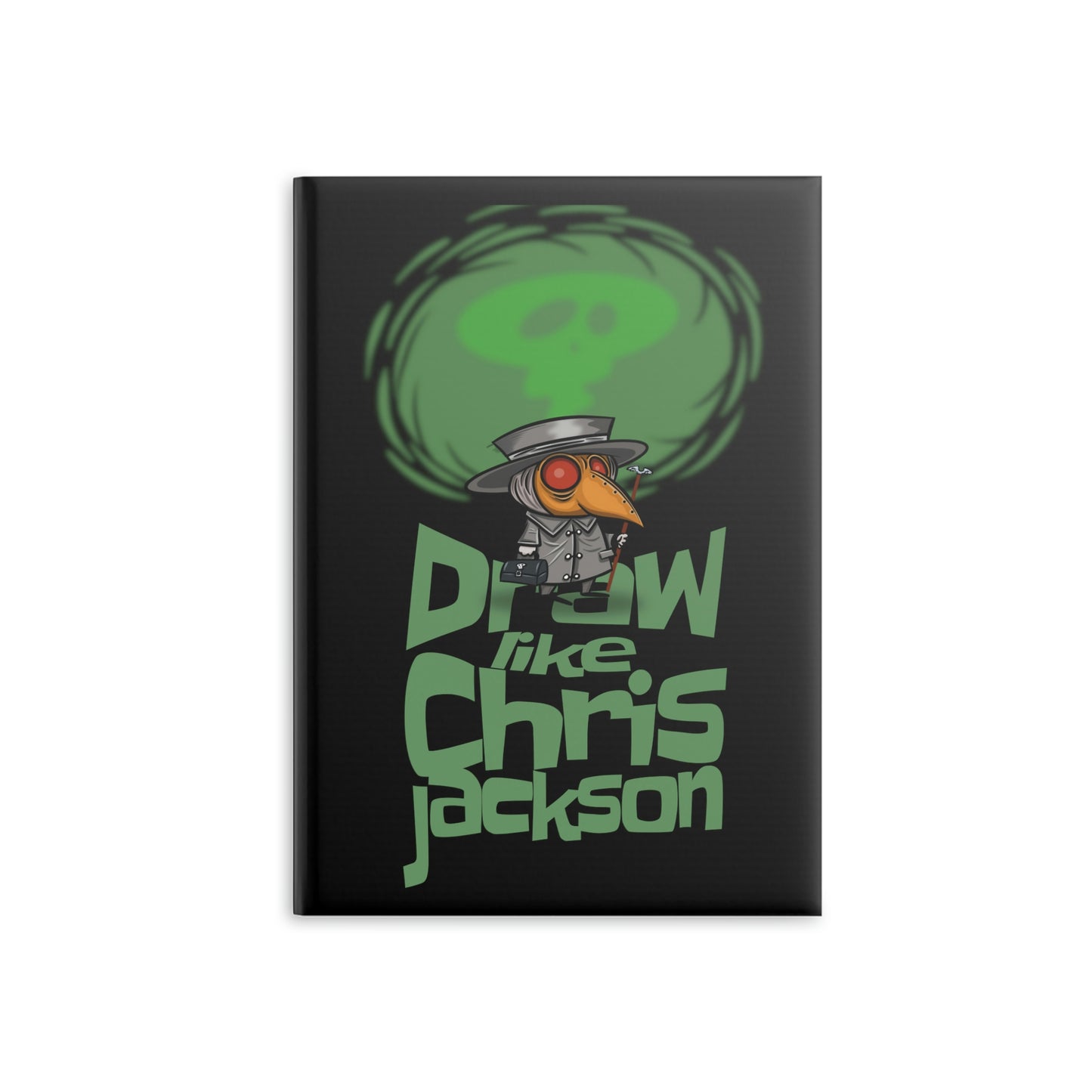 Draw Like Chris Jackson Hardcover Notebook with Puffy Covers