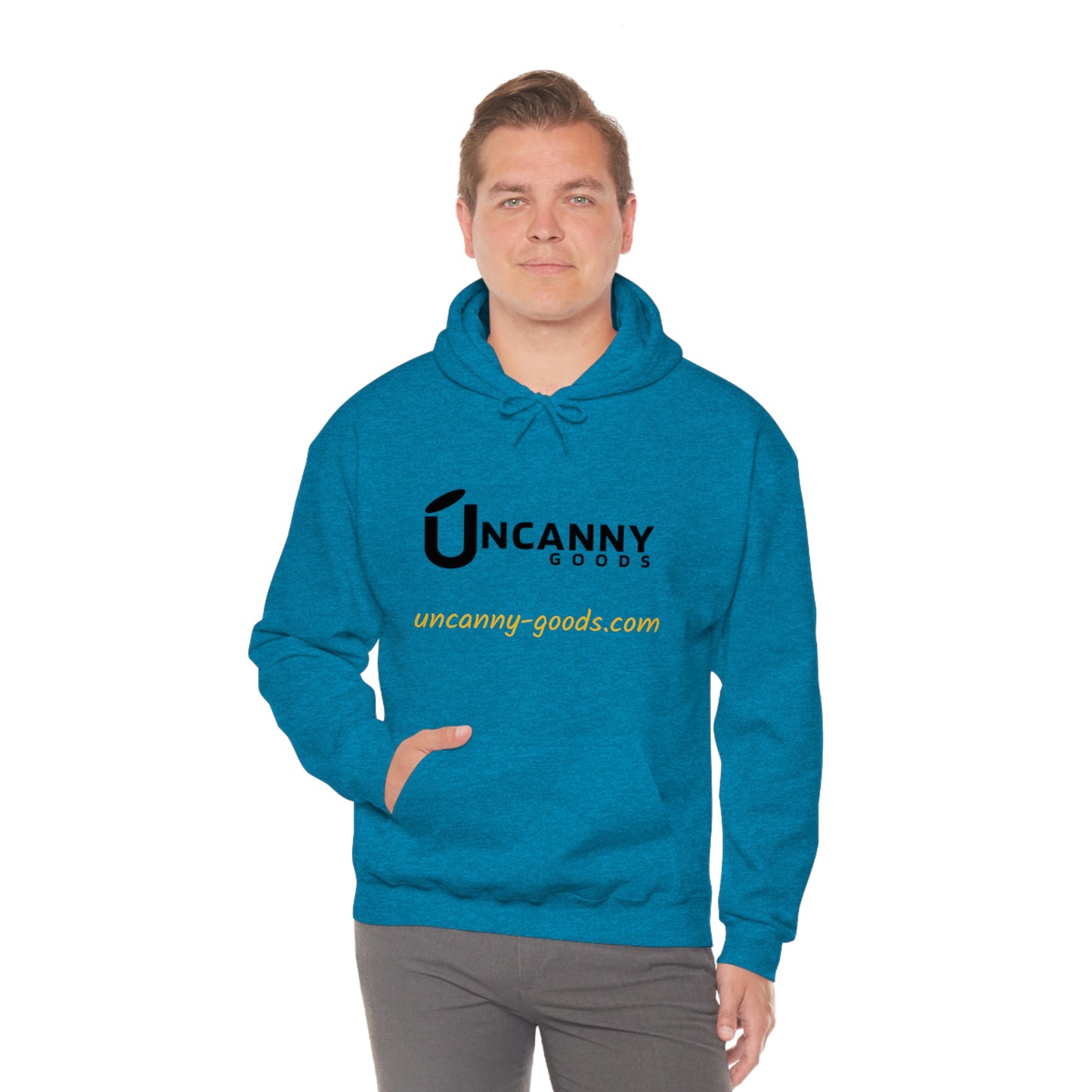 Uncanny Goods Brand Unisex Hooded Sweatshirt