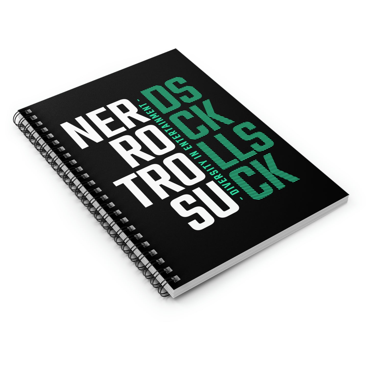 Nerds Rock Spiral Notebook - Ruled Line