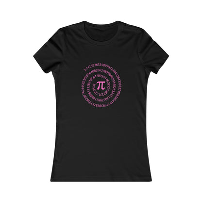 Spiral Pi Women's Cotton Tee