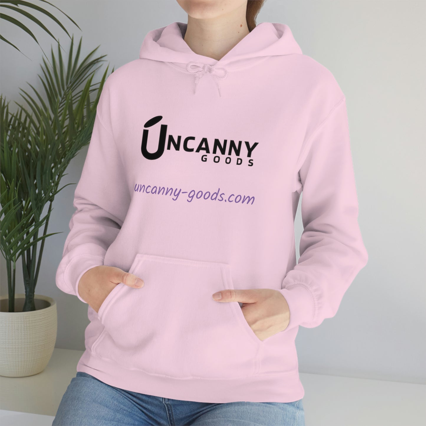 Uncanny Goods Brand Unisex Hooded Sweatshirt