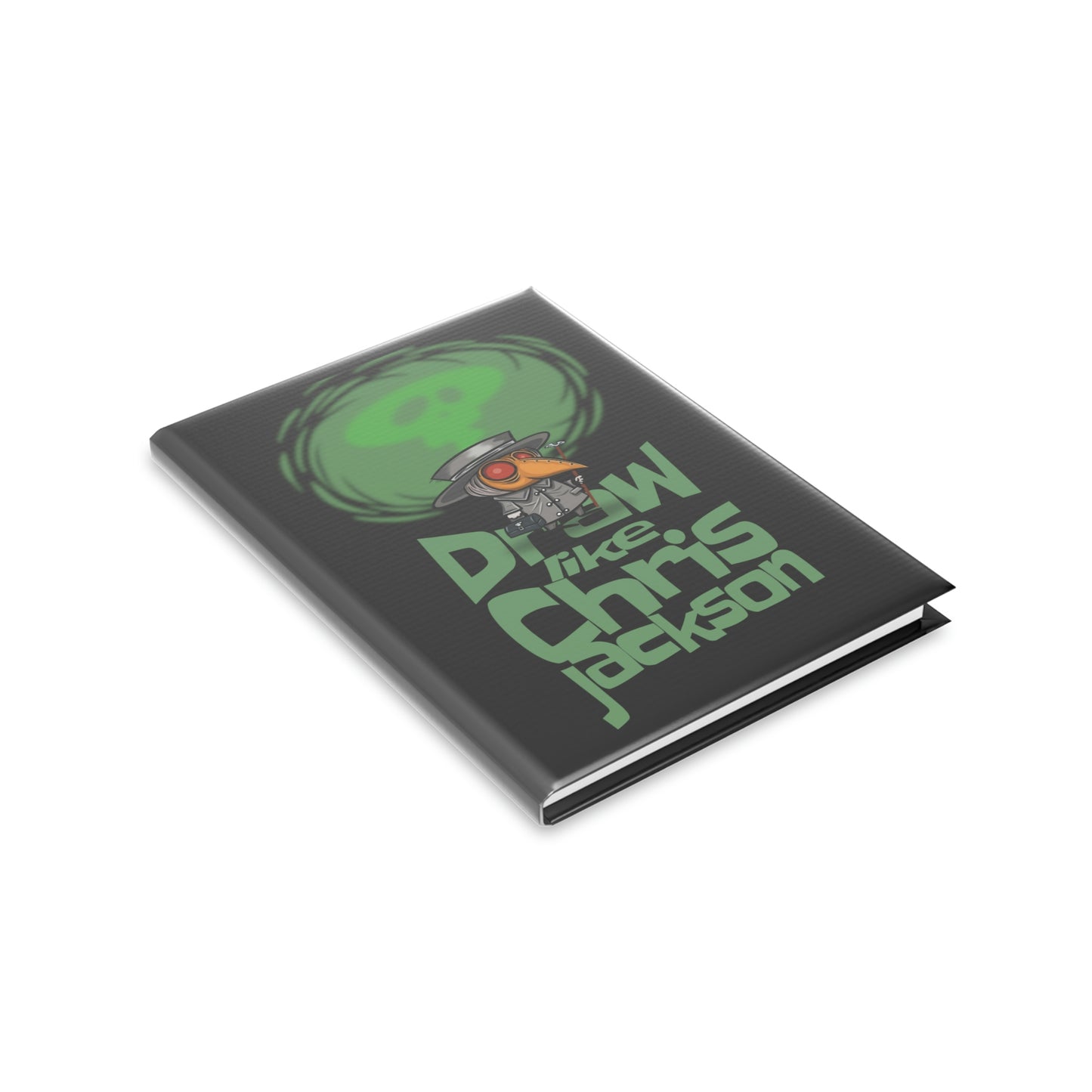 Draw Like Chris Jackson Hardcover Notebook with Puffy Covers