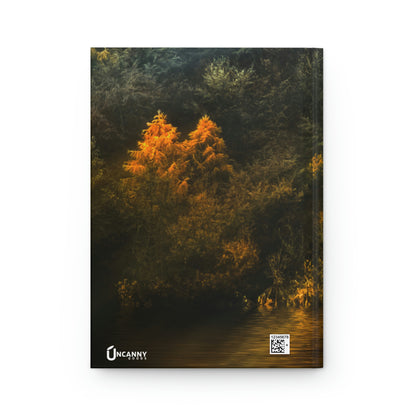 Forest Sunset Notebook Book Hardcover Journal Matte