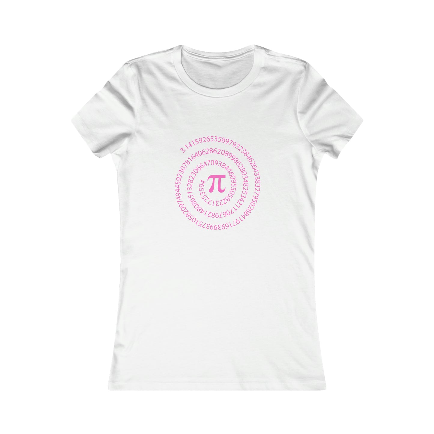 Spiral Pi Women's Cotton Tee